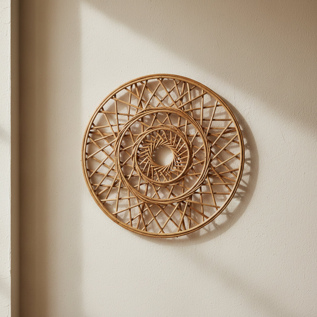 Pannello Intreccio — rattan intrecciato, Kaya Deco