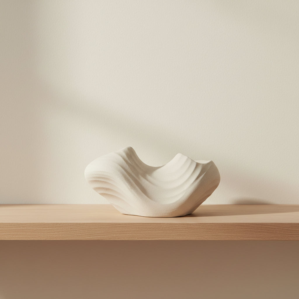 Scultura Onda — grès smaltato, Kaya Deco