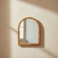 Specchio Riva — bambù e vetro, Kaya Deco